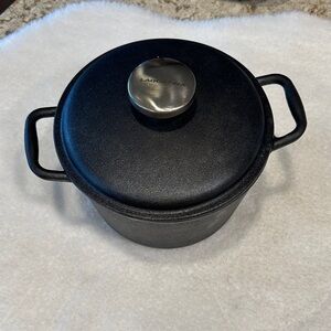Lagostina cast iron Dutch oven.